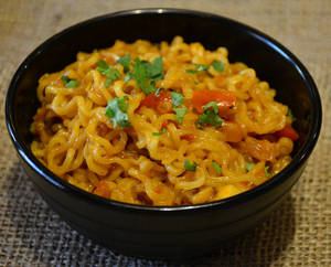 Masala Maggi ( Serves 1 )