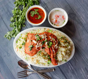 Chicken Leg Biryani