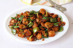 Mushroom Chilli (dry)