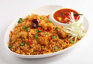Non-veg Schezwan Fried Rice