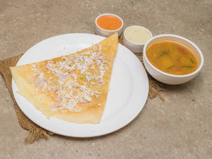 Onion Paneer Dosa