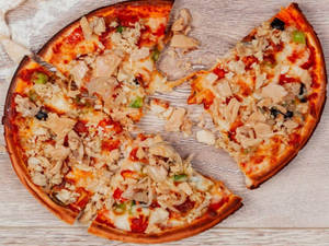 Mushroom Corn Veg Pizza