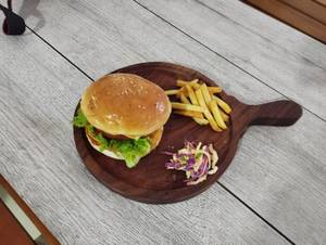 Classic Double Vegetable Burger