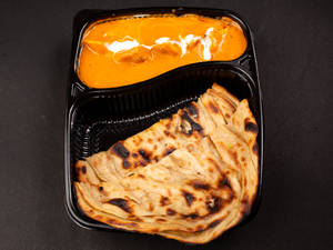 Shahi Paneer + 4 Butter Roti or 1 Butter Naan + Cold Drink