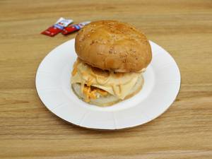 Loaded Chicken Burger Meal 