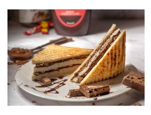 Triple Layer Chocolate Nutella Sandwich