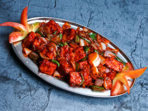 Chilli Paneer Dry     