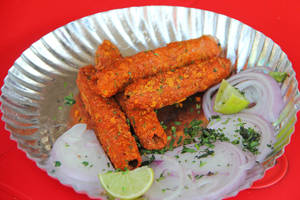 Mutton Seekh Kebab (2 Pcs)