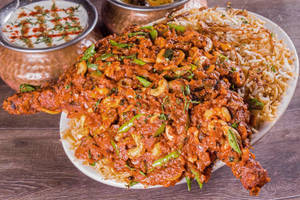 Rambo Chicken Biryani (leg Piece)
