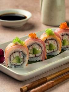 Rainbow Sushi Roll