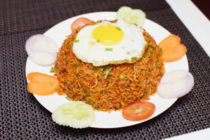 Veg Hong Kong Fried Rice