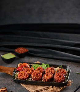 Tandoori Veg Momos [8 Piece]