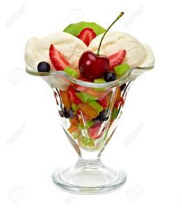 Nature's Nest With Ice Cream
