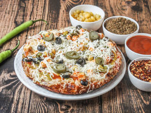 9" Abhi Gormet Jai Special Veg Pizza