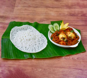 Appam Egg Roast  