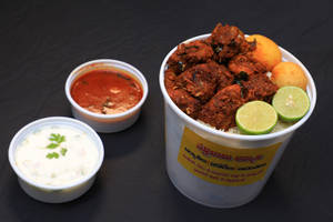 Chicken Fry Piece Biryani Family Bucket