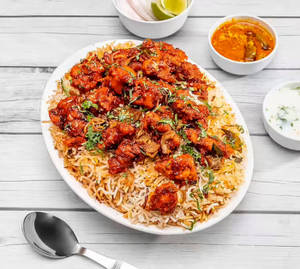 Chicken 65 Biryani 