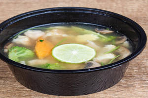 Chicken Lemon Coriander Soup