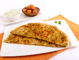 Aloo Paratha.