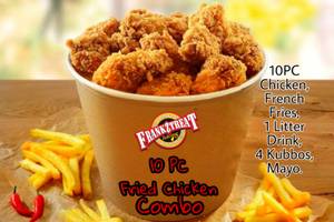 10 Pc Fried Chicken Combo