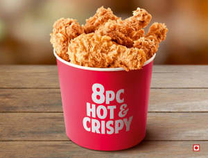 8 pcs Hot & Crispy Chicken