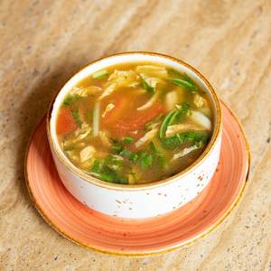 Veg Korean Noodle Soup