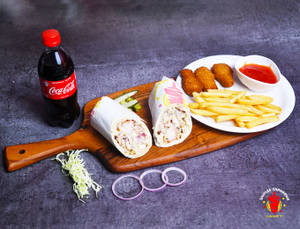 Chef Shawarma + French Fries + Cold Drink