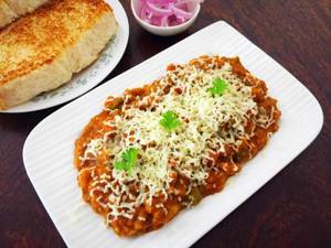 Cheese Pav Bhaji