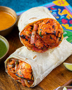 Paneer Tikka Roll