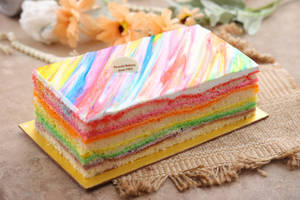Rainbow Open Face Cake 800g