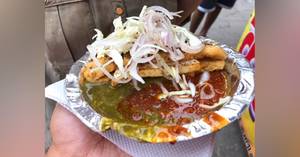 BREAD PAKODA WITH CHOLE