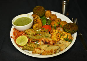 Tandoori Platter.