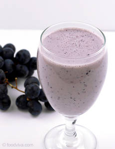 Black grape shake