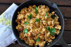 Egg Bhurji Dry