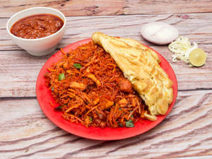 Chicken Schezwan Rice