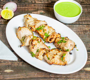Chicken Malai Tikka 10pic,, bonles frogen chicken preparing