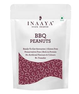 Inaaya Healthy Snacks Bbq Peanuts 1 X 350G