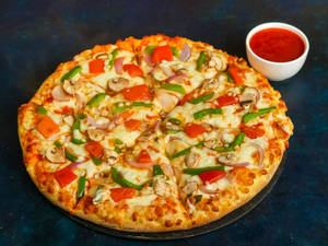 12"  Fresh Veggie Pizza
