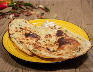 Cheese Chilly Garlic Naan