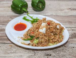 Paneer fried rice.
