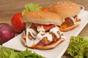 Fried Chicken Burger