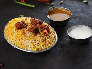 Single Mutton Dum Biryani