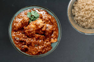 Chicken Curry with Brown Rice Meal