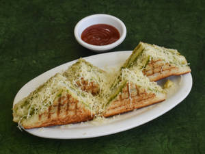 Chutney Cheese Grilled Sandwich