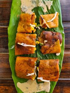 Hyderabadi Cheese Corn Dosa