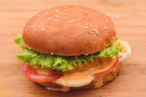 Moroccan Chicken Burger