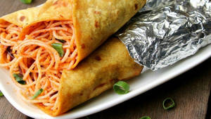 Maggi Masala Wrap