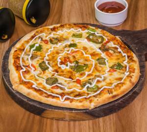 Cheese Capsicum Pizza
