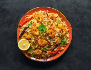 Prawns Biryani