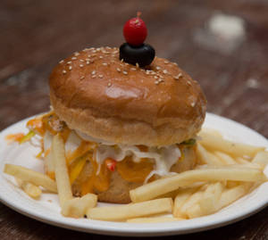 Paneer Cheese Burger